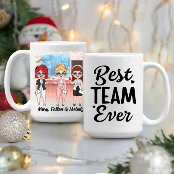 Best Team Ever Personalized Mug